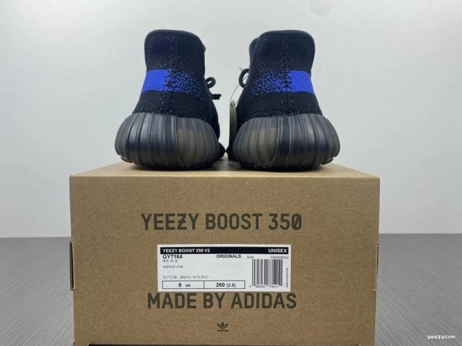 GY7164 Boost V2 Dazzling Adidas 350 Yeezy Blue 0808